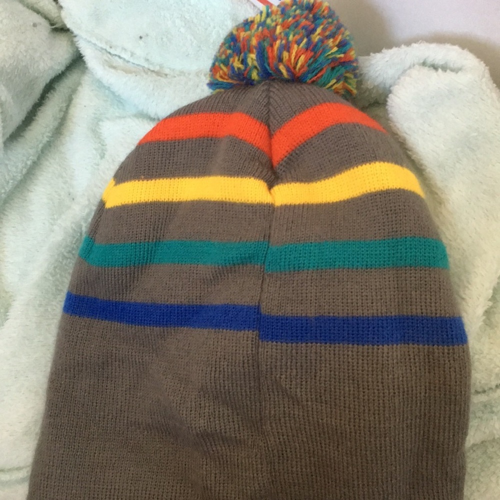 Unisex knit beanie cap